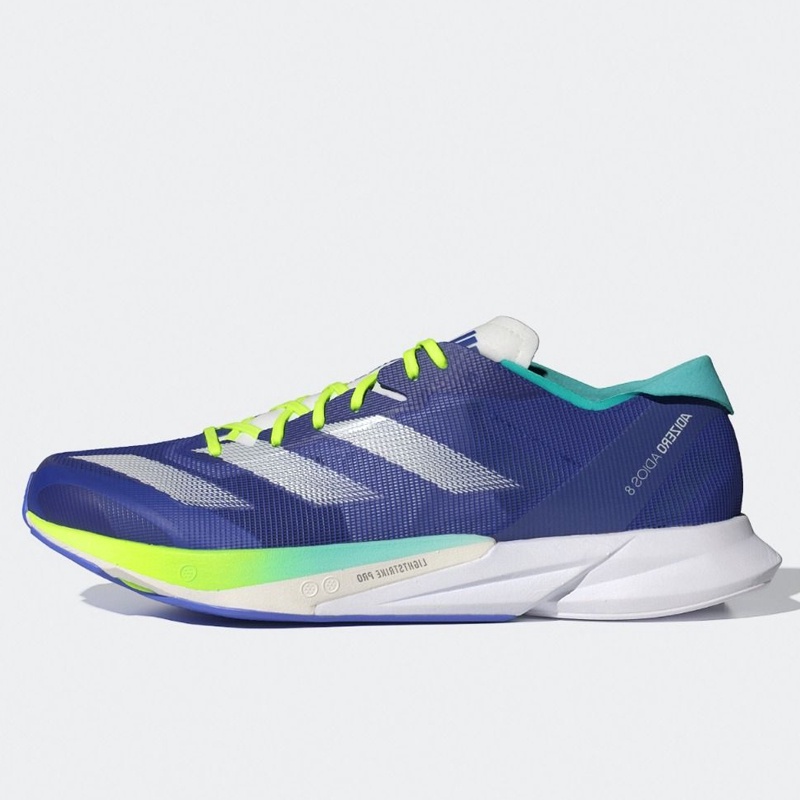 Jual Sepatu Lari Adidas Adizero Adios 8 Lucid Blue Original Id3631 - hoopspoint.com