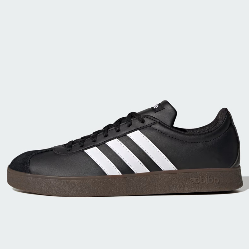 Jual Sepatu Sneakers Adidas Vl Court Base Black Original Id3712 - hoopspoint.com