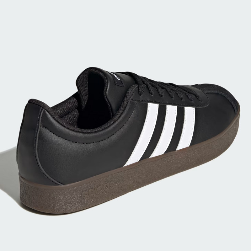 Jual Sepatu Sneakers Adidas Vl Court Base Black Original Id3712 - hoopspoint.com