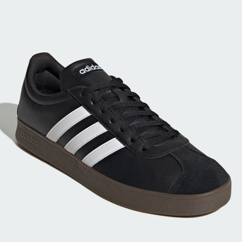 Jual Sepatu Sneakers Adidas Vl Court Base Black Original Id3712 - hoopspoint.com