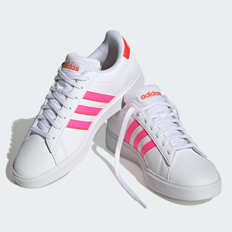 Jual Sepatu Sneakers Wanita Adidas Wmns Grand Court 2.0 Lucid Pink Original Id4483 - hoopspoint.com