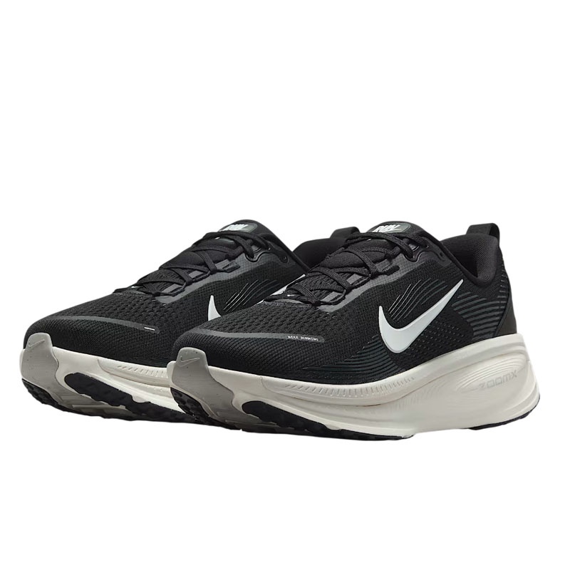 Jual Sepatu Lari Nike Vomero 18 Wide Black - Coconut Milk - Light Iron Ore - Summit White Original If0514-002 - hoopspoint.com