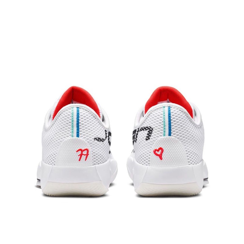 Jual Sepatu Basket Air Jordan Luka 77 Pf White Bright Crimson - Black - Sail Original If1611-101 - hoopspoint.com