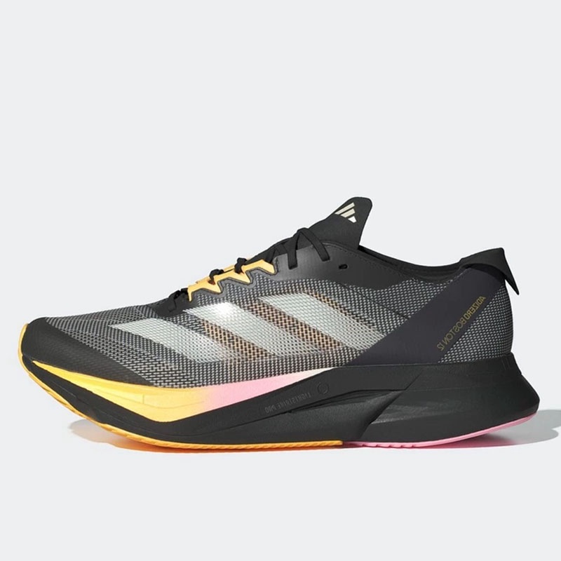 Jual Sepatu Lari Adidas Adizero Boston 12 Black, Multicolor Original If9212 - www.hoopspoint.com