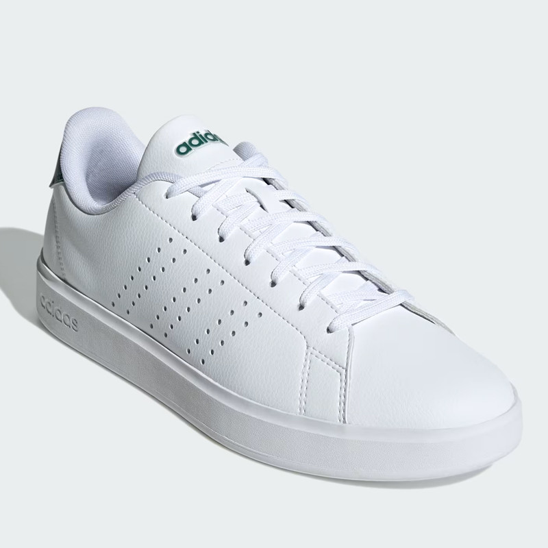 Jual Sepatu Sneakers Adidas Advantage 2.0 White Green Original Ig9166 - hoopspoint.com