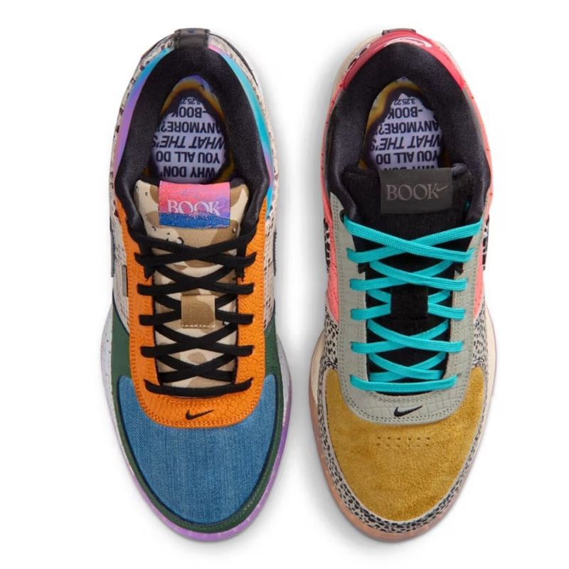 Jual Sepatu Unknown Nike Book 1 What The Multicolor Original Ih1335-100 - hoopspoint.com