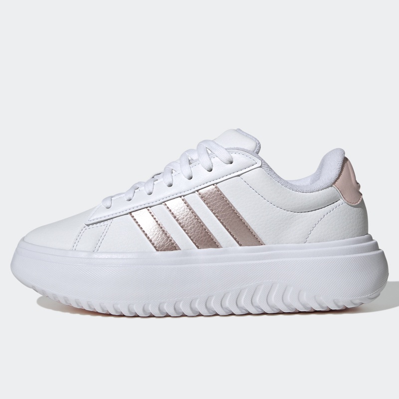 Jual Sepatu Sneakers Wanita Adidas Wmns Grand Court Platform White Original Ih2425 - hoopspoint.com