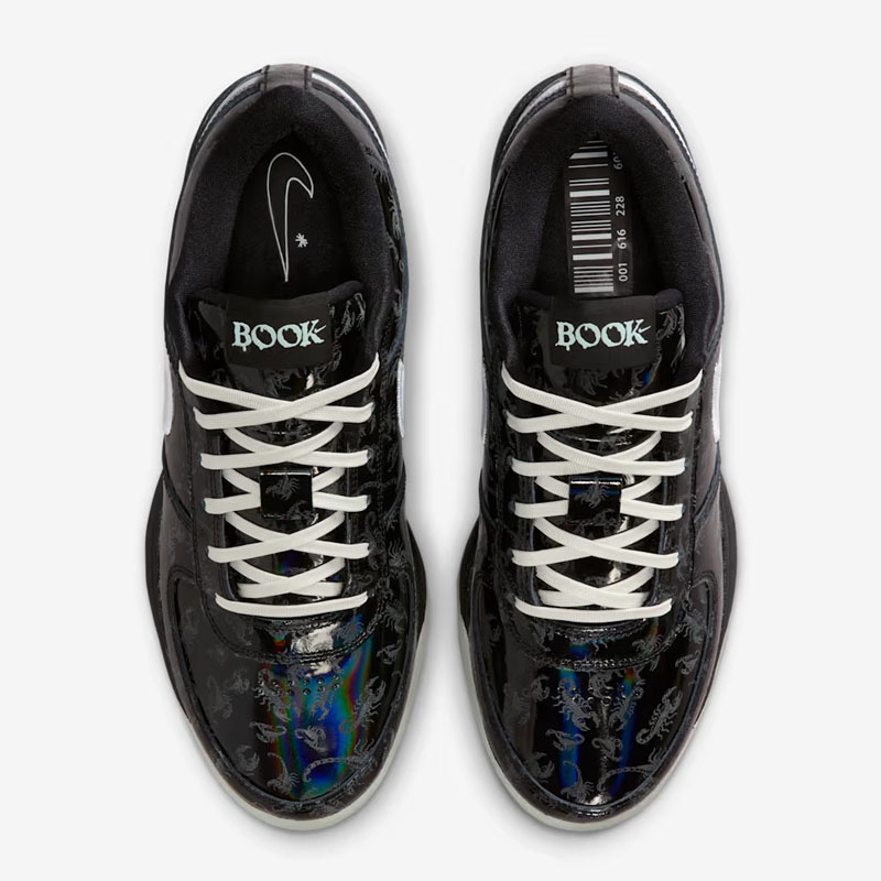 Jual Sepatu Basket Nike Book 1 Scorpion Ep Black White Original Im7616-001 - hoopspoint.com