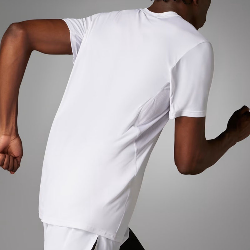 Jual Baju Lari Adidas Adizero E Tee White Original In1157 - hoopspoint.com