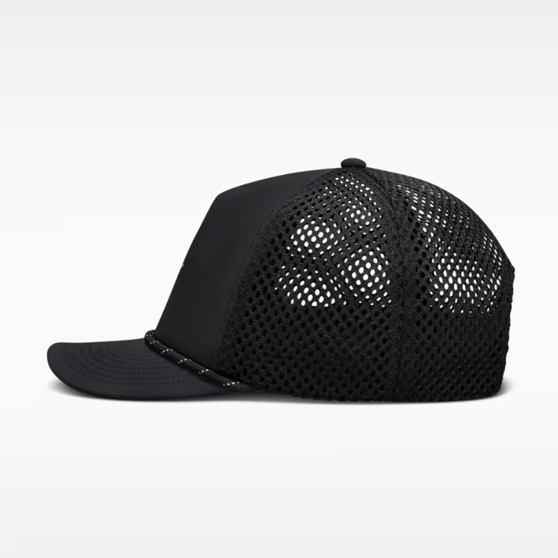 Jual Topi Lari Nike Unisex Dri-Fit Pro Cap Us Fb Running Swoosh Black Original Io8269-010 - hoopspoint.com