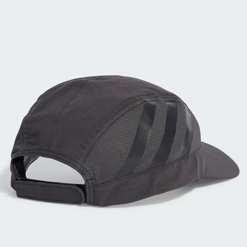 Jual Topi Lari Adidas Heat.rdy 3-Panel Cap Black Original Ip6321 - hoopspoint.com