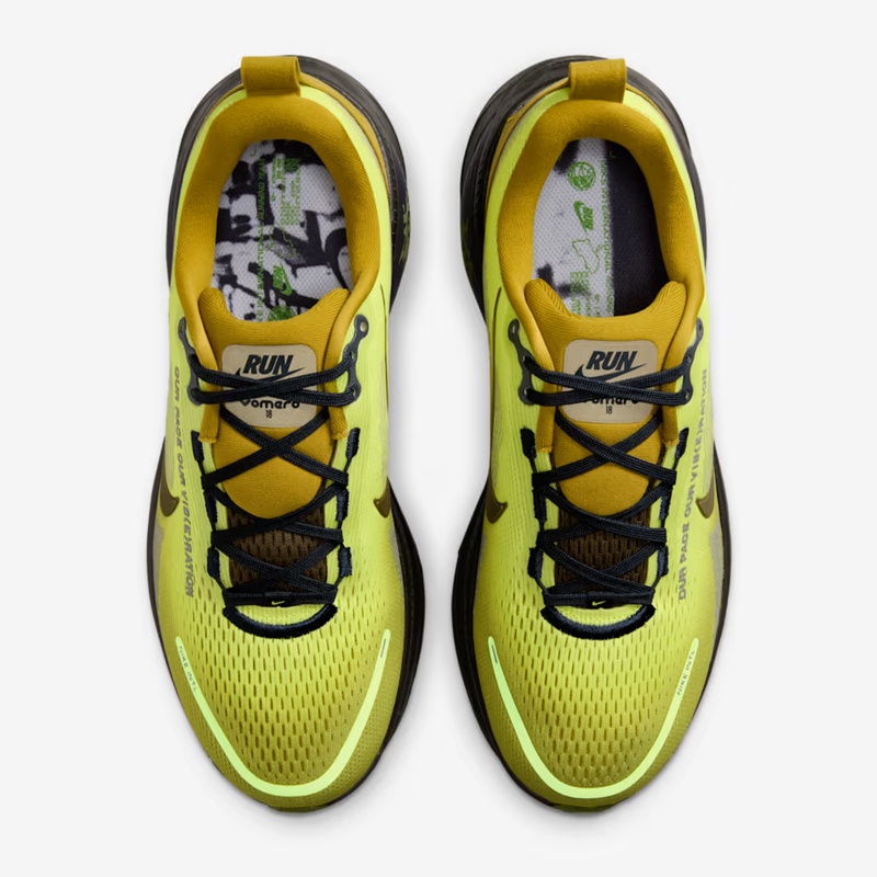 Jual Sepatu Lari Nike Vomero 18 Se Sonic Yellow - Dark Hazel-Peat Moss Original Iq3413-704 - hoopspoint.com