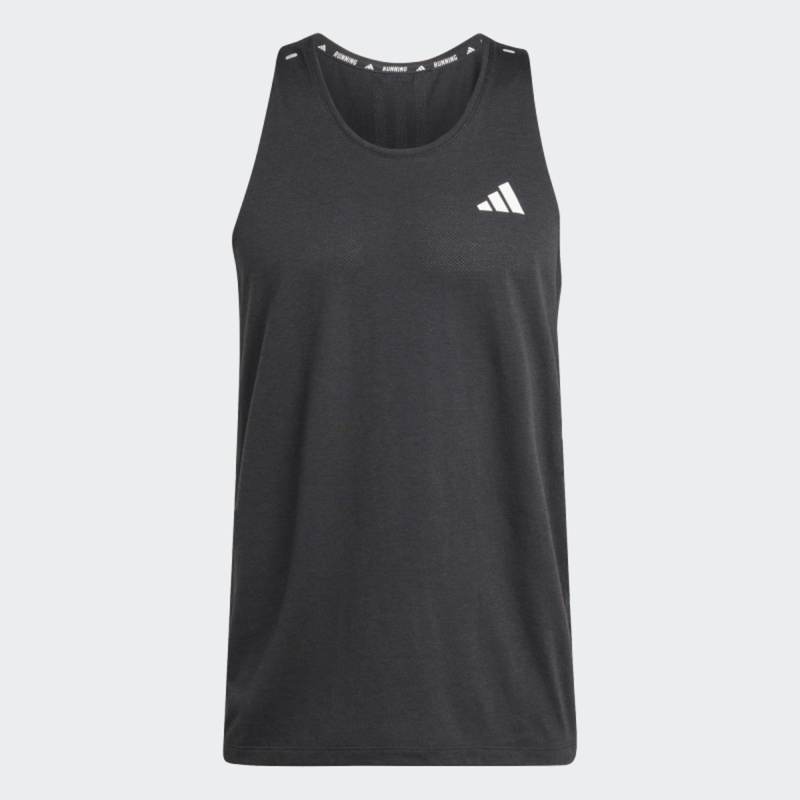 Jual Baju Lari Adidas Own The Run 3-Stripes Black Original Iq3837 - hoopspoint.com