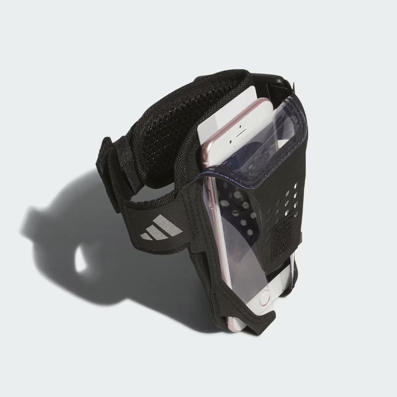 Jual Tas Lari Adidas Running 2-Way Mobile Holder Black Original It2055 - hoopspoint.com