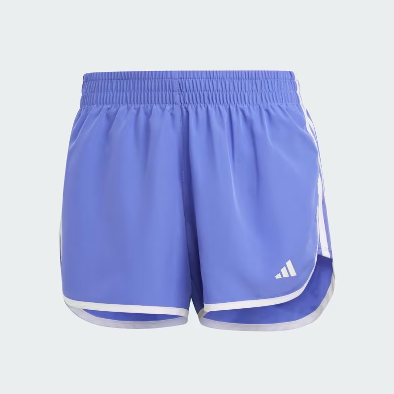 Jual Celana Lari Wanita Adidas Wmns Marathon 20 Running Shorts Blue Original Iv5459 - hoopspoint.com