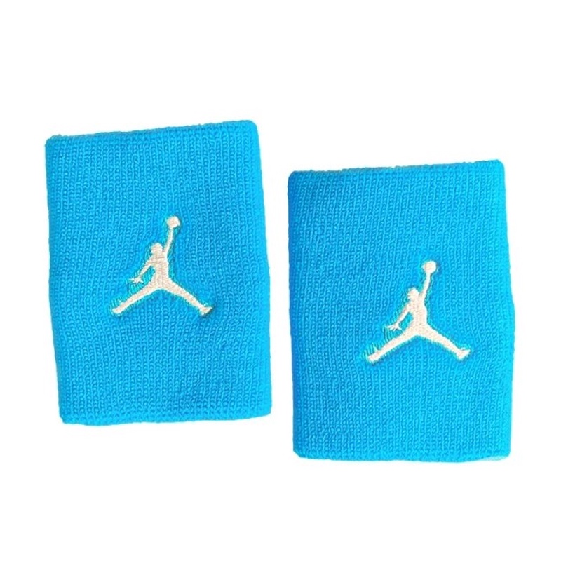 Jual Aksesoris Basket Air Jordan Jumpman Wristband Blue Original J.000.3601.490.Os - hoopspoint.com