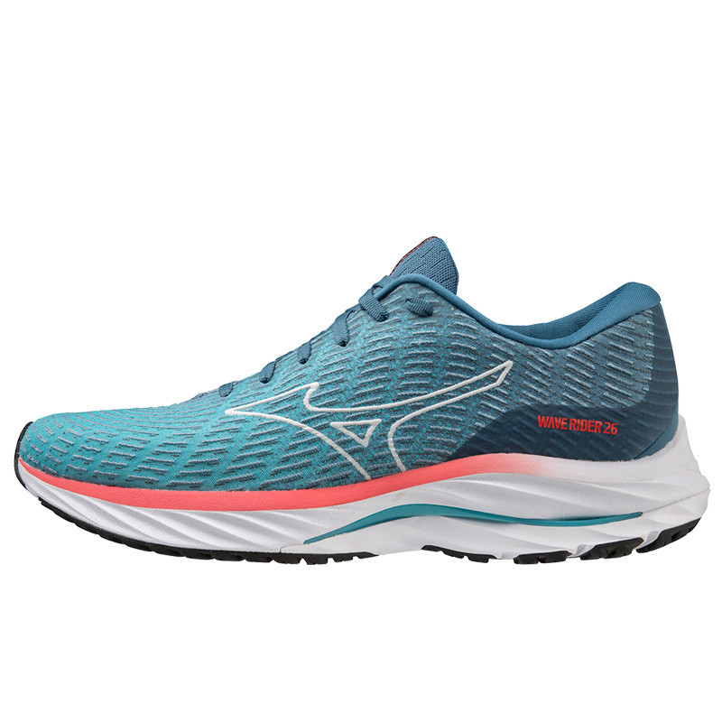 Jual Sepatu Lari Mizuno Wave Rider 26 Ssw Maui Blue Original J1Gc227551 - hoopspoint.com