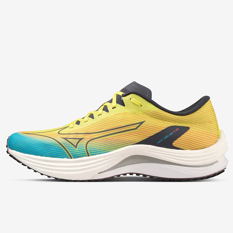 Jual Sepatu Lari Mizuno Wave Rebellion Flash Multicolor Original J1Gc233551 - hoopspoint.com