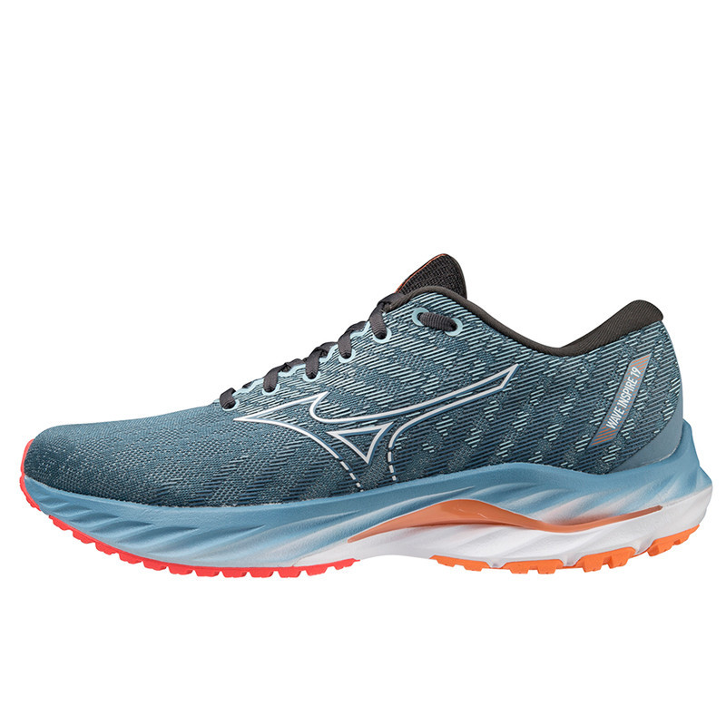 Jual Sepatu Lari Mizuno Wave Inspire 19 Provincial Blue Original J1Gc234401 - hoopspoint.com