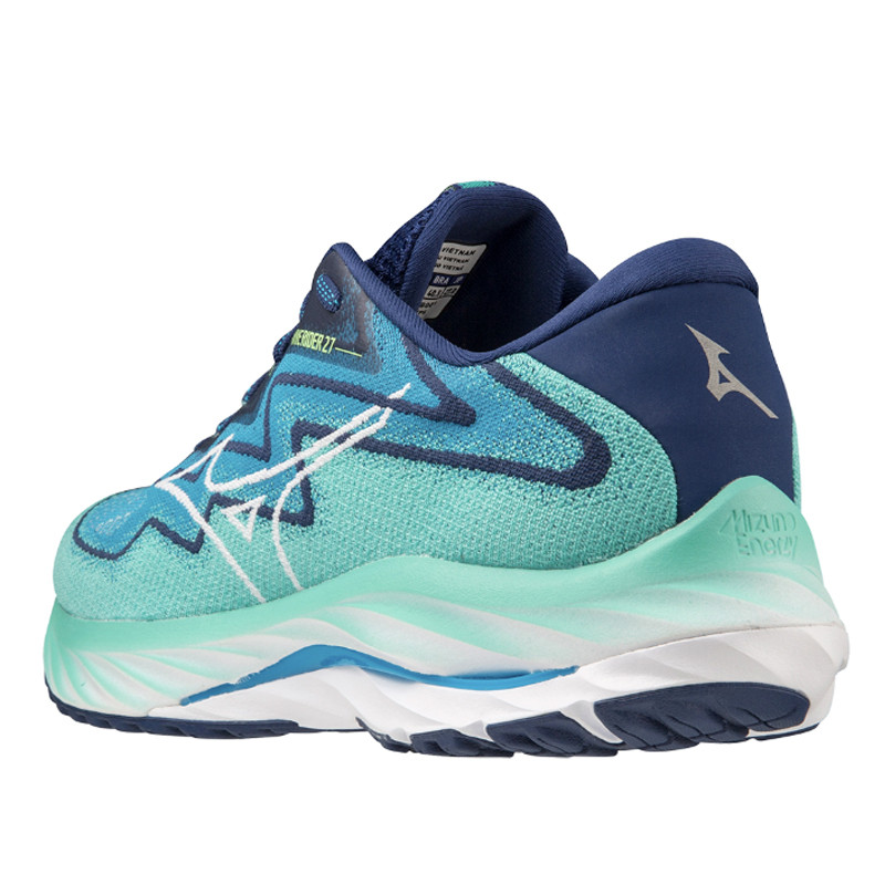 Jual Sepatu Lari Mizuno Wave Rider 27 Ssw Atlantis Original J1Gc237501 - hoopspoint.com