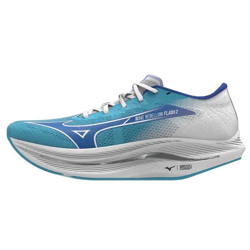 Jual Sepatu Lari Mizuno Wave Rebellion Flash 2 River Blue Original J1Gc243551 - hoopspoint.com