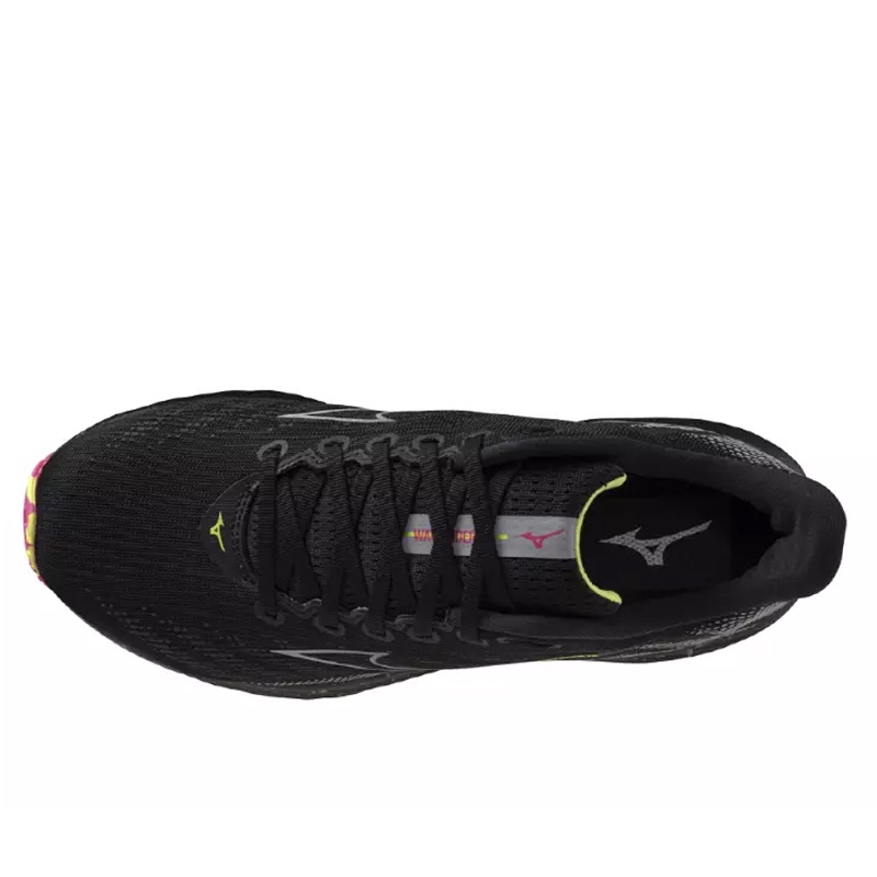 Jual Sepatu Lari Mizuno Wave Rider 28 Black Original J1Gc246301 - hoopspoint.com