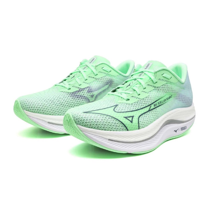 Jual Sepatu Lari Wanita Mizuno Wmns Wave Rebellion Flash 2 Neo Mint Original J1Gd243591 - hoopspoint.com