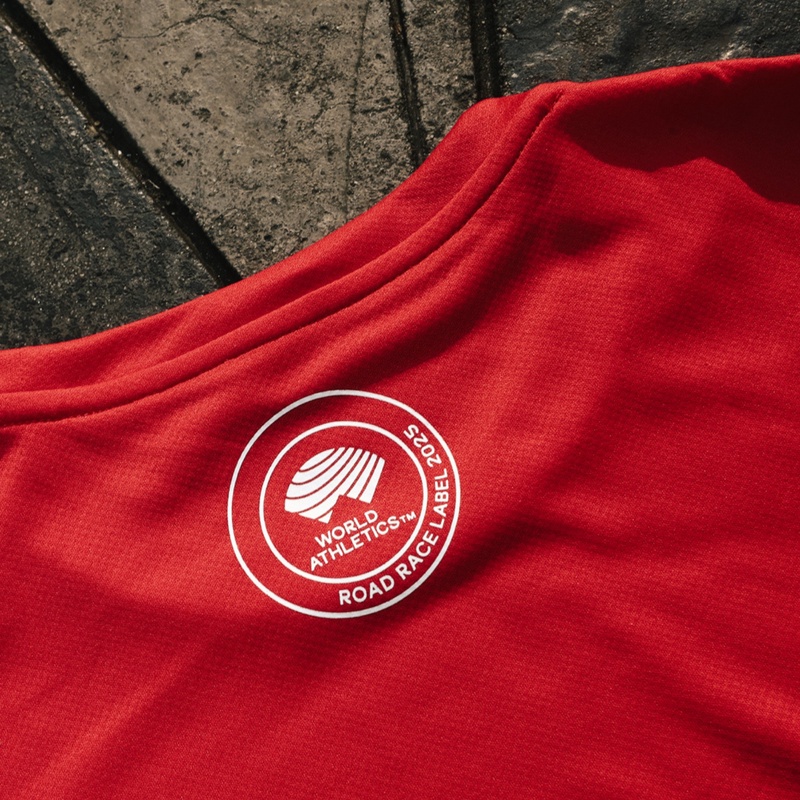 Jual Baju Lari Mizuno Btn Jakim Merchandise Tee Red Original J2Sac0M262 - hoopspoint.com