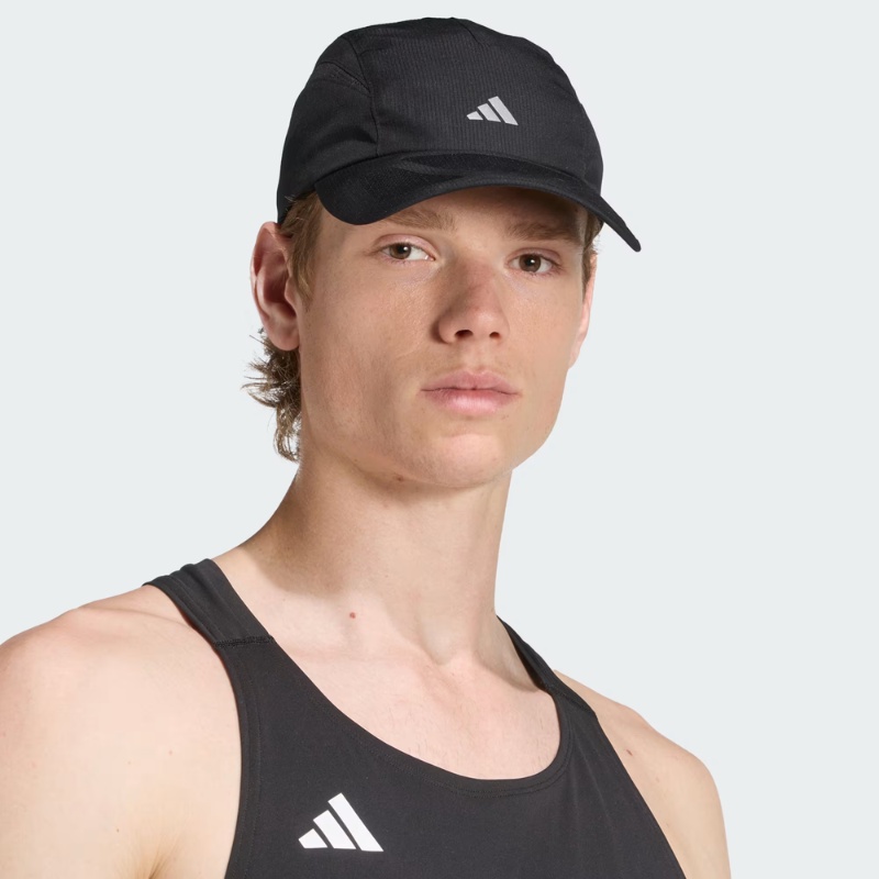 Jual Topi Lari Adidas Runningxadizero Lightweight Climacool Cap Black Original Jd1160 - hoopspoint.com