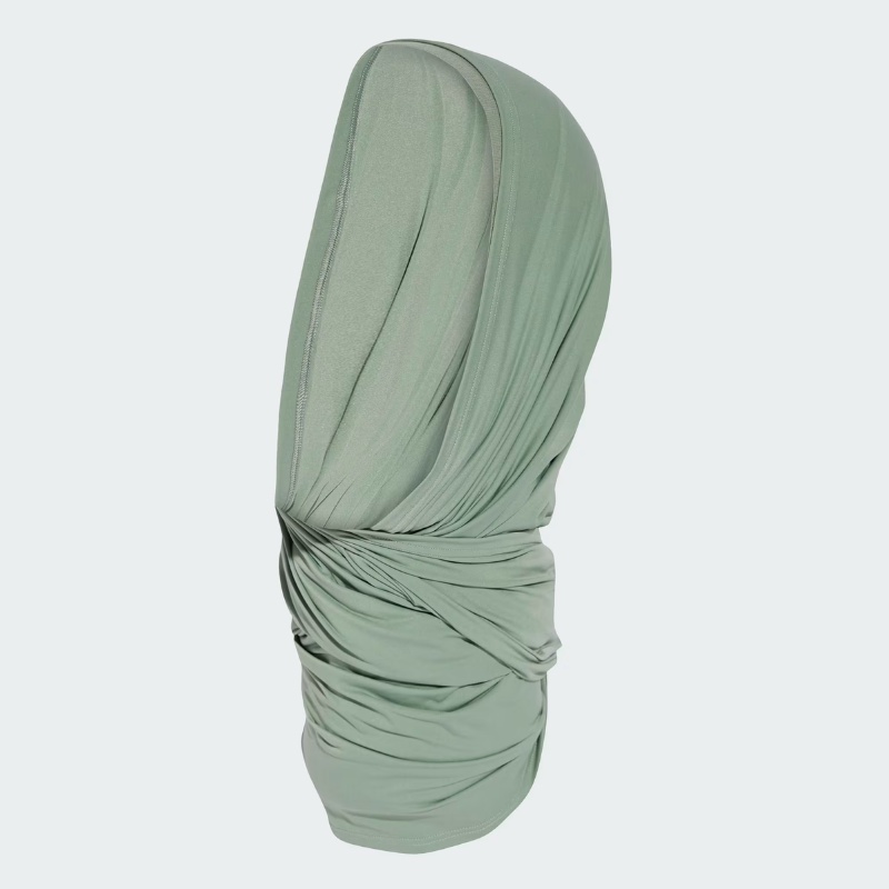 Jual Aksesoris Lari Wanita Adidas Wmns Own The Run 3-Stripes Hijab Silver Green Original Jd2273 - hoopspoint.com