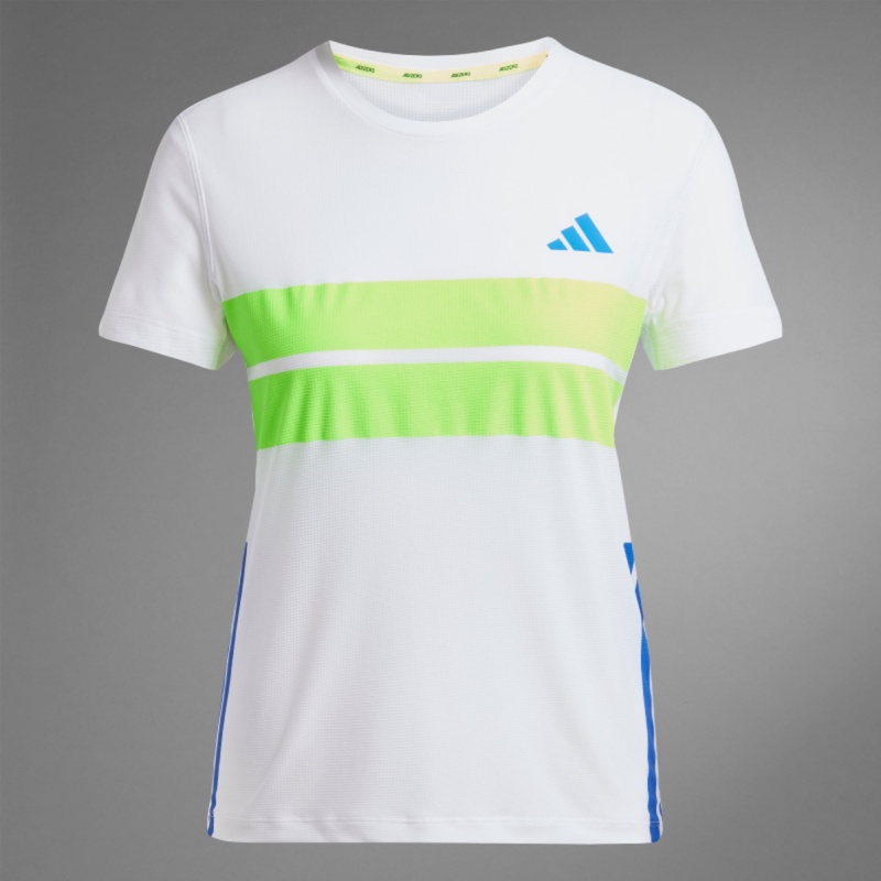 Jual Baju Lari Adidas Adizero Retro White Lucid Lemon Original Jd7327 - hoopspoint.com