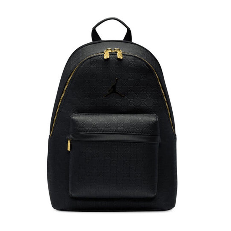 Jual Tas Basket Air Jordan Monogram Backpack (20L) Black Original Jdkma0986K5X - hoopspoint.com