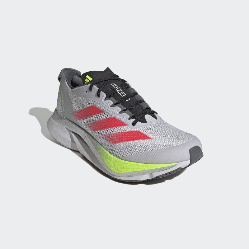 Jual Sepatu Lari Adidas Adizero Boston 12 Grey Original Ji4472 - hoopspoint.com