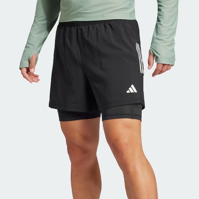 Jual Celana Lari Adidas Own The Run 2In1 M Black Original Jm5400 - hoopspoint.com