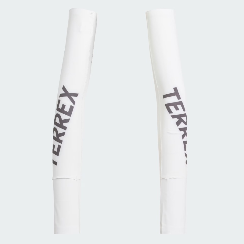 Jual Aksesoris Lari Adidas Terrex Climacool Trail Running Arm Sleeves White Original Jn9439 - hoopspoint.com