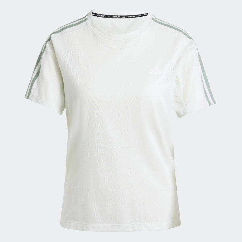 Beli Baju Lari Adidas Own The Run E 3Stripes Tee Crystal Jade Original Jp0829