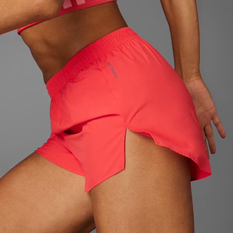 Jual Celana Lari Wanita Adidas Wmns Adizero Essentials Running Short Semi Lucid Red Original Jp1842 - hoopspoint.com