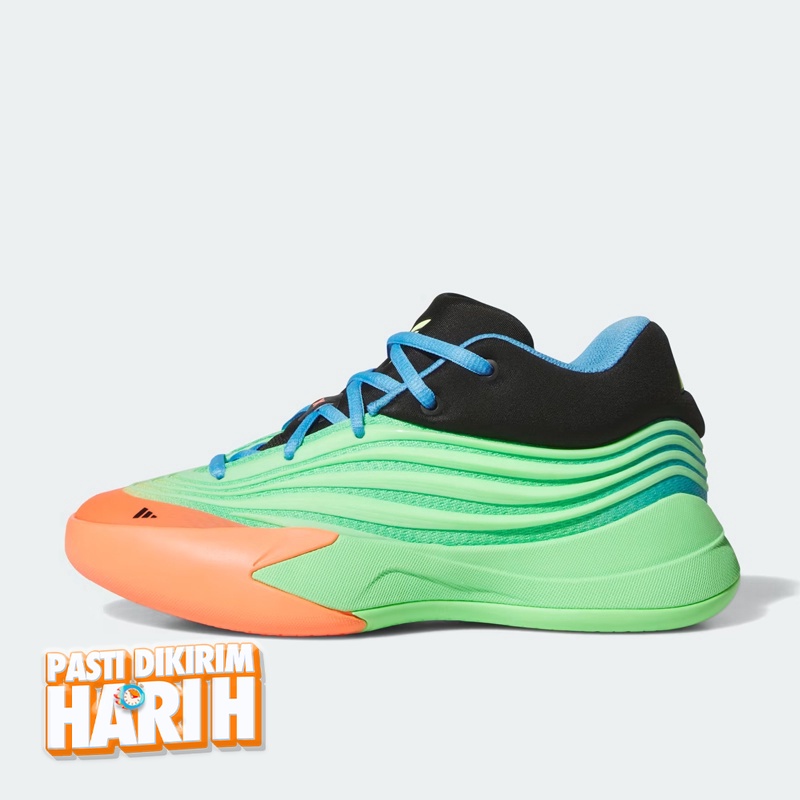 Jual Sepatu Basket Anak Adidas Dame X J Gs Lime Burst Original Jp8635 - hoopspoint.com