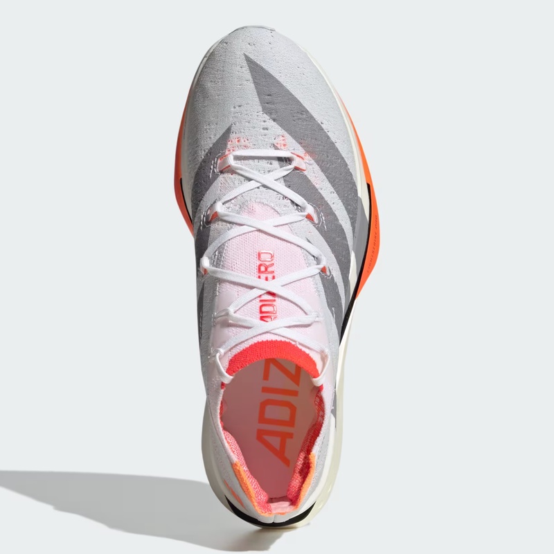 Jual Sepatu Lari Adidas Adizero Prime X3 Strung Cloud White - Cloud White - Lucid Red Original Jp9192 - hoopspoint.com