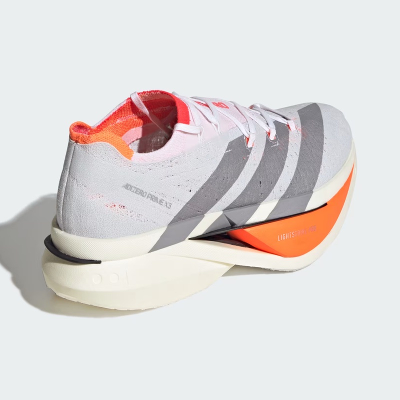 Jual Sepatu Lari Adidas Adizero Prime X3 Strung Cloud White - Cloud White - Lucid Red Original Jp9192 - hoopspoint.com