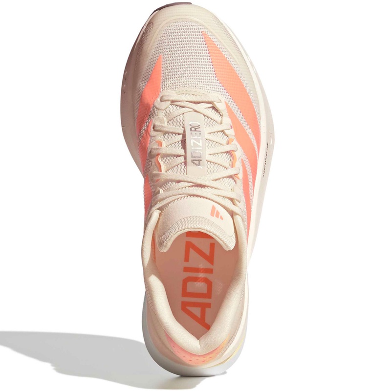 Jual Sepatu Lari Wanita Adidas Wmns Adizero Boston 13 Off White - Beam Orange - Acid Orange Original Jp9249 - hoopspoint.com