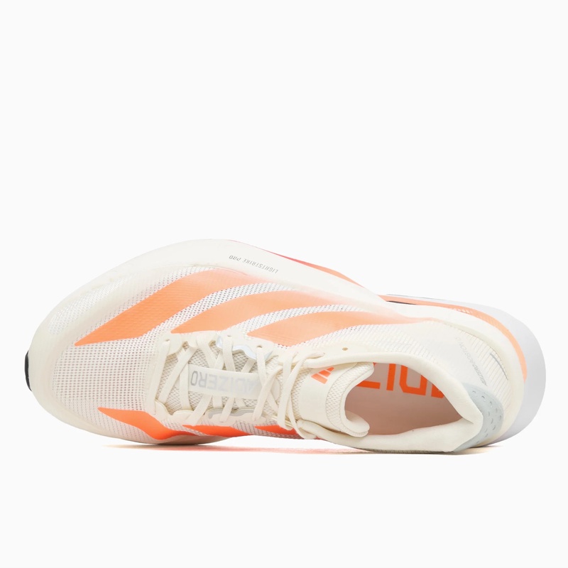 Jual Sepatu Lari Adidas Adizero Boston 13 Off White - Lucid Orange - Grey Original Jp9252 - hoopspoint.com