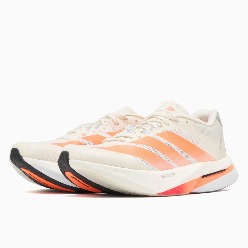Jual Sepatu Lari Adidas Adizero Boston 13 Off White - Lucid Orange - Grey Original Jp9252 - hoopspoint.com