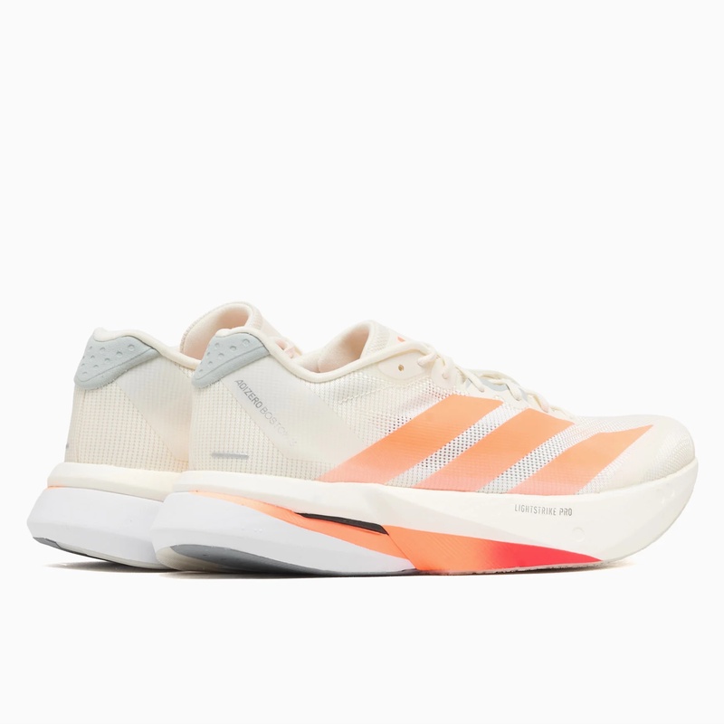 Jual Sepatu Lari Adidas Adizero Boston 13 Off White - Lucid Orange - Grey Original Jp9252 - hoopspoint.com