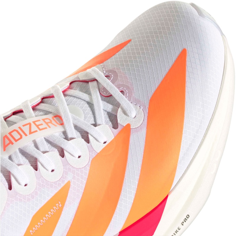 Jual Sepatu Lari Adidas Adizero Takumi Sen 11 Cloud White - Lucid Orange - Lucid Red Original Jq0780 - hoopspoint.com