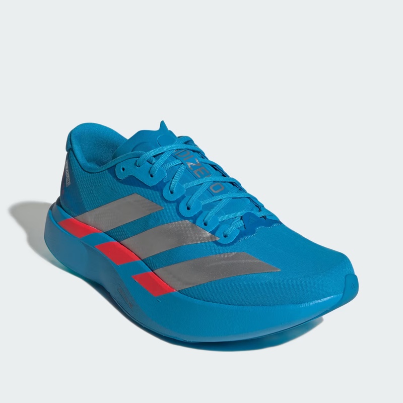 Jual Sepatu Lari Adidas Adizero Evo Sl Woven Solar Blue - Silver Metallic - Lucid Red Original Jr2023 - hoopspoint.com