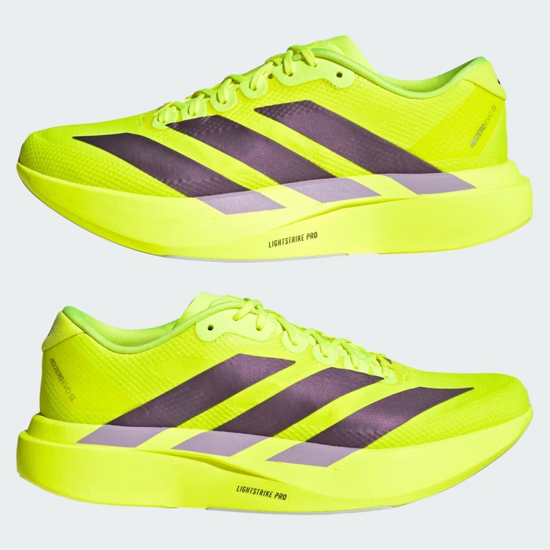 Jual Sepatu Lari Adidas Adizero Evo Sl Woven Solar Yellow - Aurora Plum - Powder Plum Original Jr2024 - hoopspoint.com