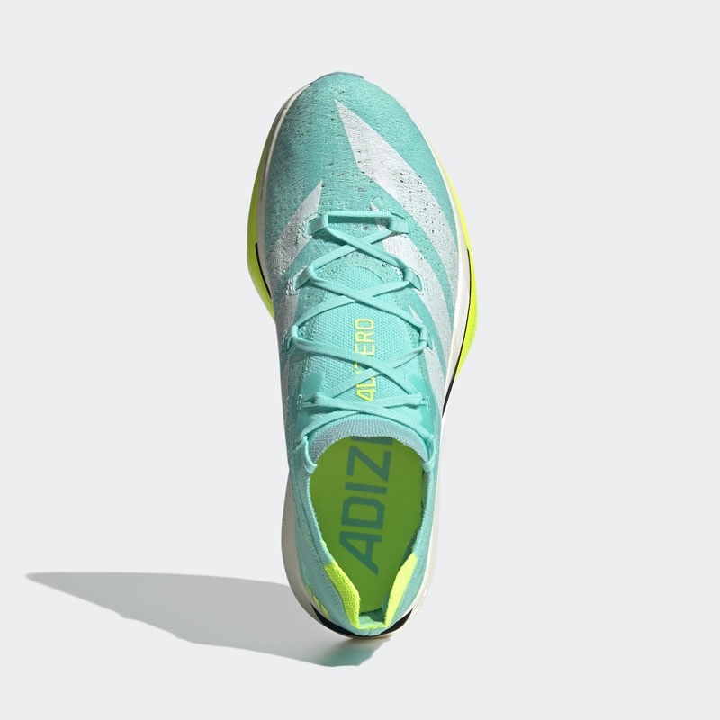 Jual Sepatu Lari Adidas Adizero Prime X3 Strung Flash Aqua Original Jr2598 - hoopspoint.com