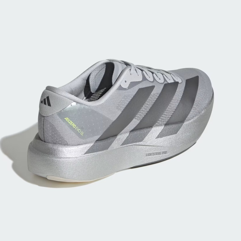 Jual Sepatu Lari Adidas Adizero Evo Sl Silver Metallic Original Jr3419 - hoopspoint.com