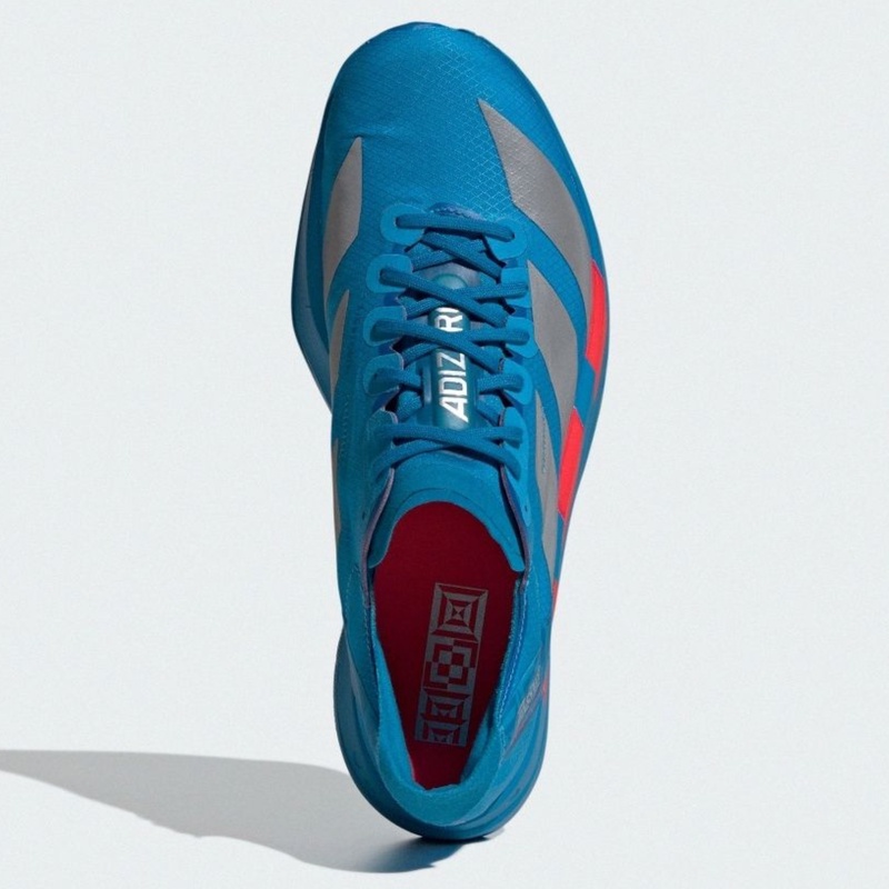 Jual Sepatu Lari Adidas Adizero Adios Pro 4 Solar Blue - Silver Metallic - Lucid Red Original Jr4796 - hoopspoint.com